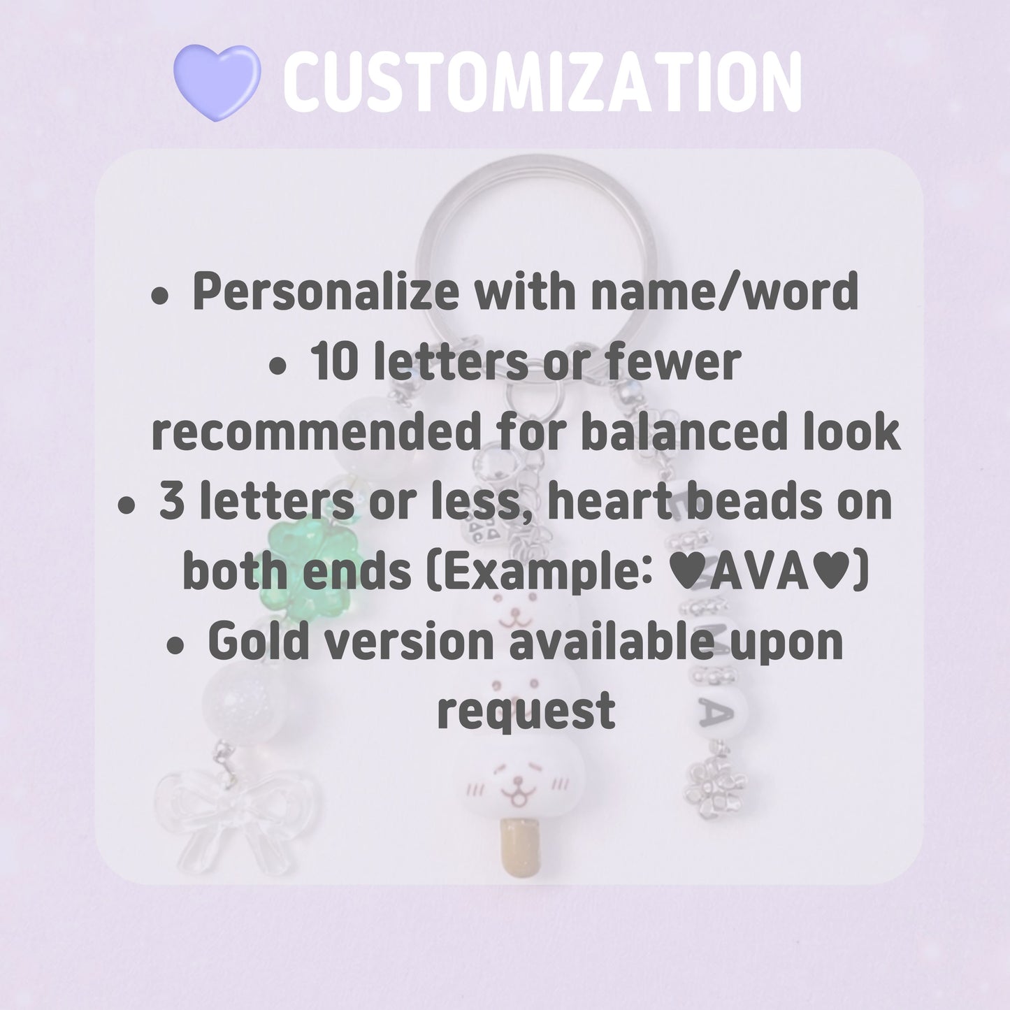 Dango Custom Keychain
